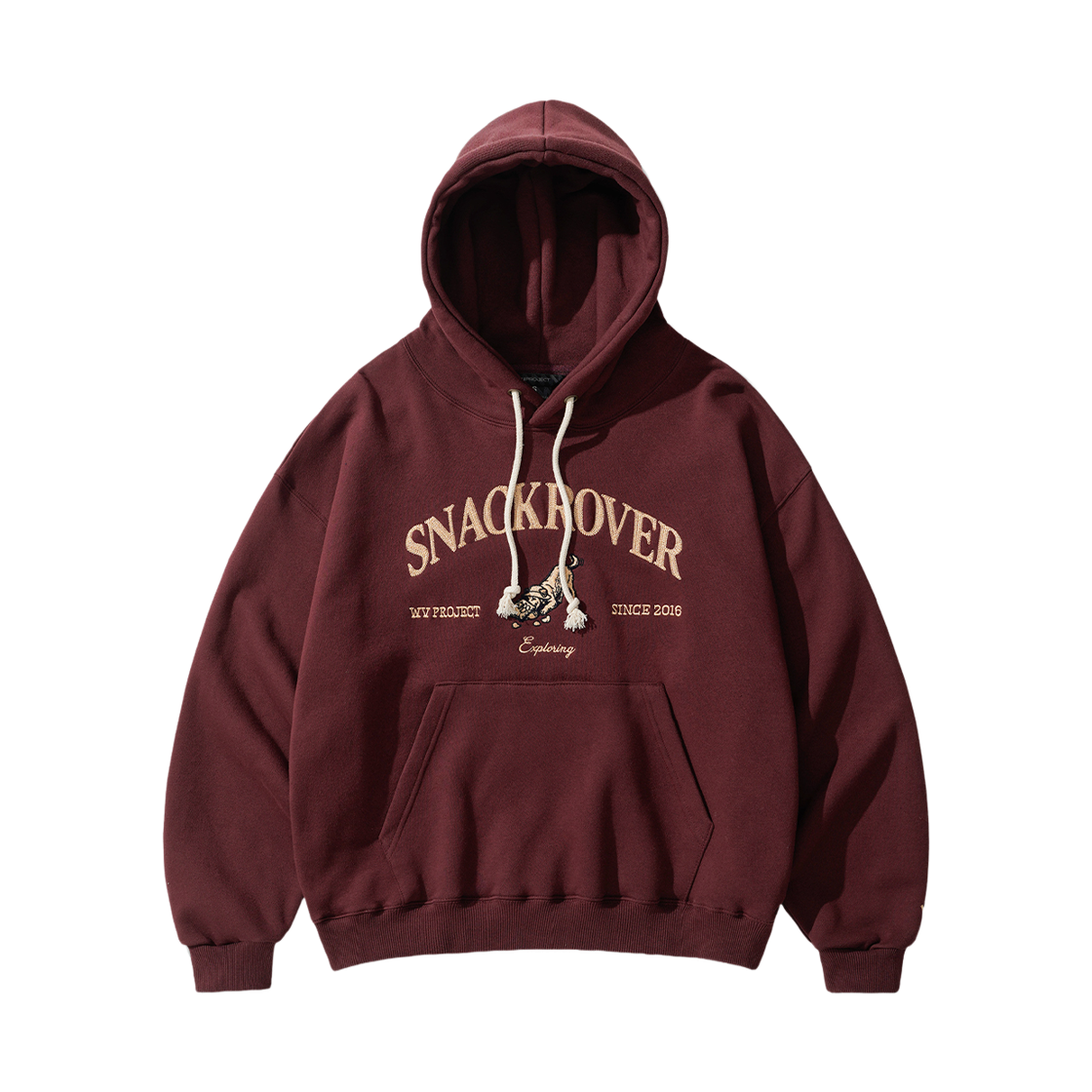 HSHD7887_burgundy_29 WV PROJECT Snack Rover Hoodie Burgundy HSHD7887