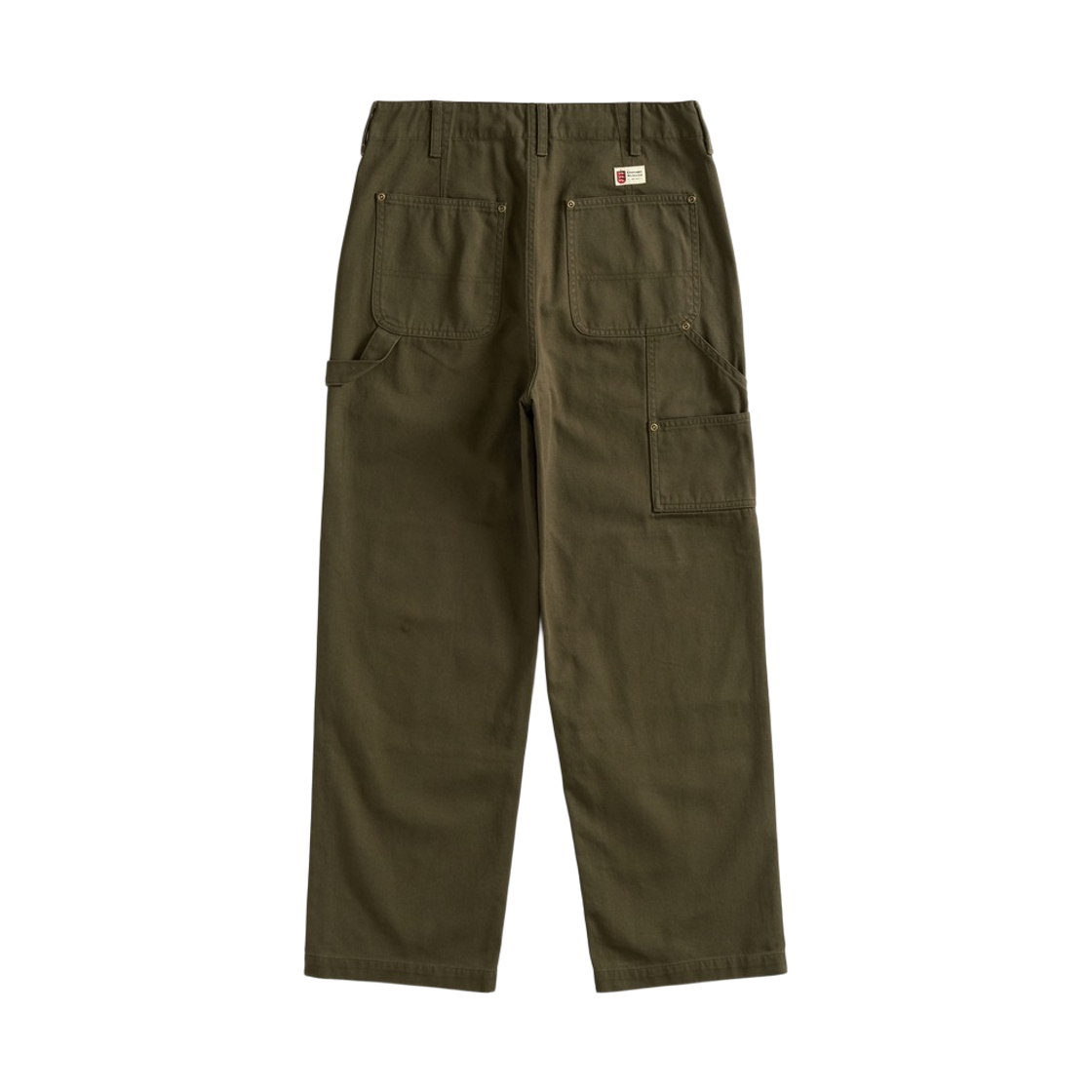 건지울른스 브로큰 트윌 카펜터 팬츠 올리브(Guernsey Woollens Broken Twill Carpenter Pants Olive) - 2