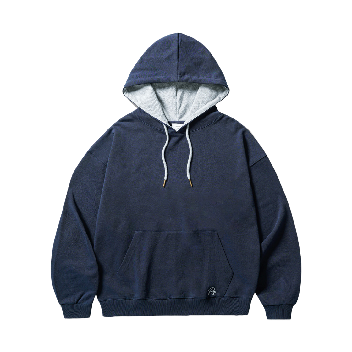 HSHD4782_navy_29 PERSTEP Inverse Waffle Layer Hoodie Navy HSHD4782