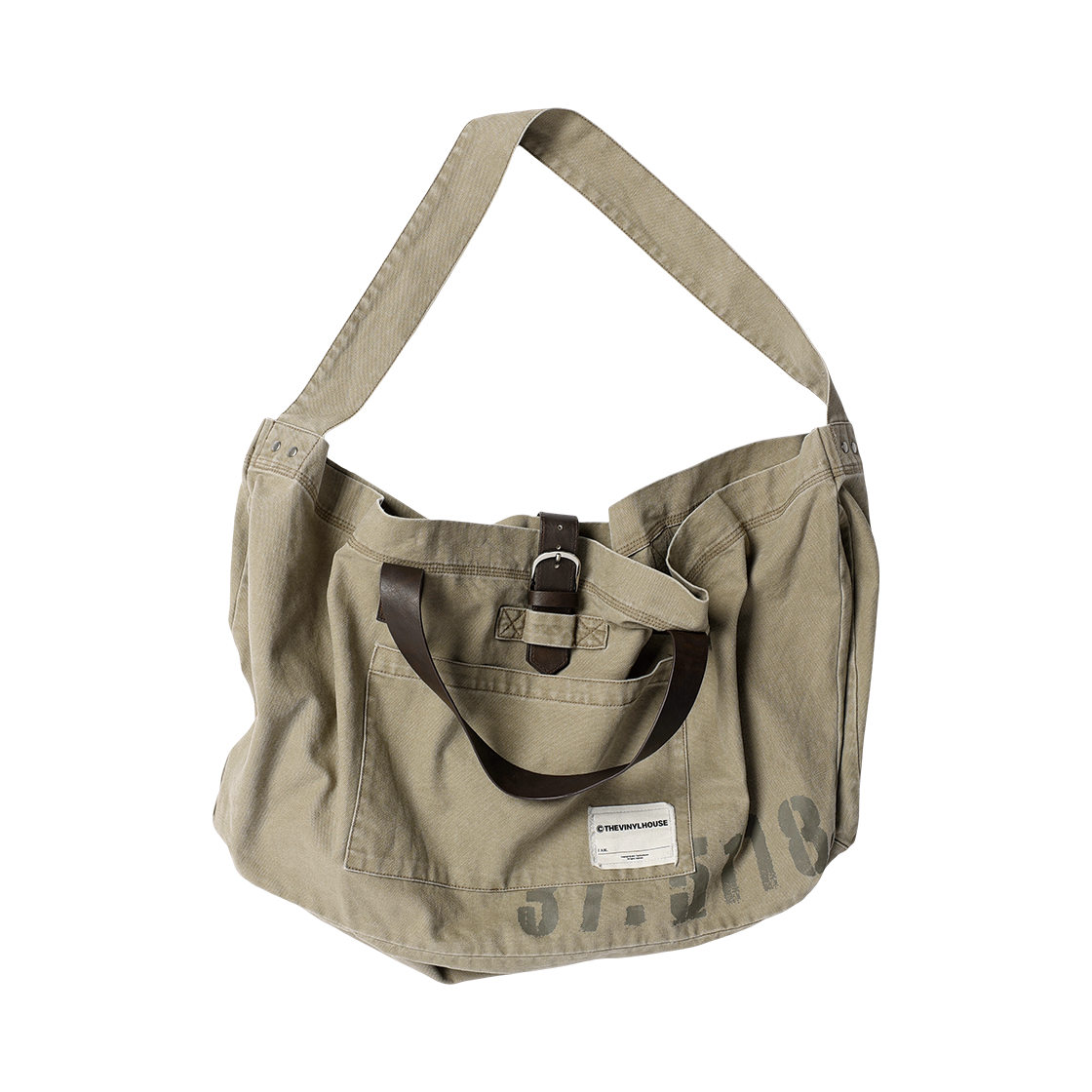 더바이닐하우스 새들 빅백 브라운(Thevinylhouse Saddle Big Bag Brown) - 3