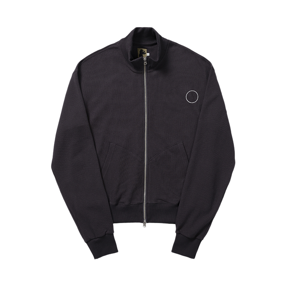 사일런트실러블 홀스슈 집업 자켓 퍼플 챠콜(SILENTSYLLABLE Horseshoe Zip-Up Jacket Purple Charcoal)