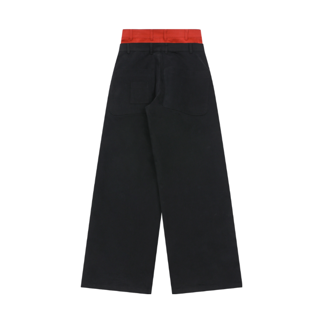 구미코 스위치 스커트 팬츠 레드&블랙(9umiko Switch Skirt Pants Red&Black) - 2