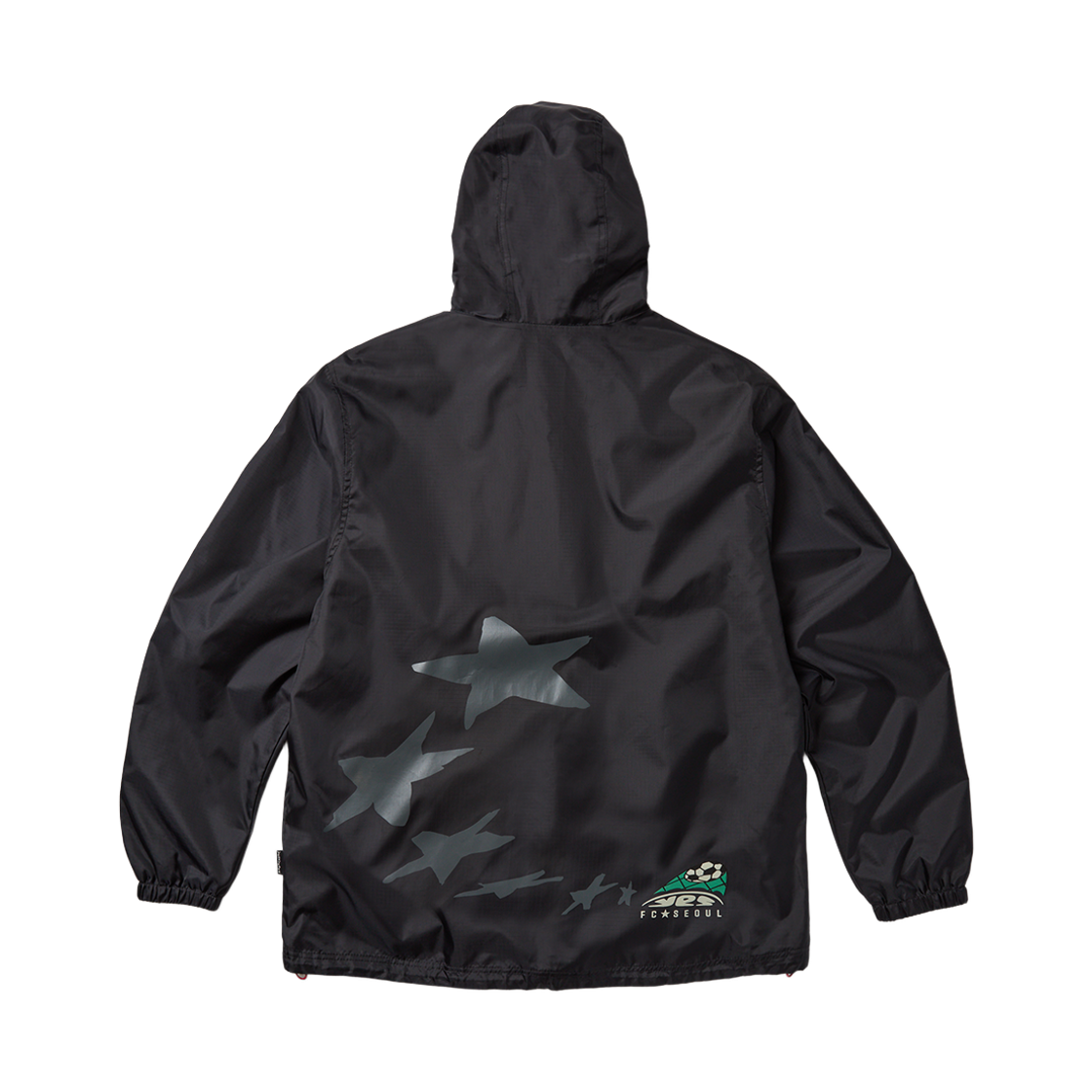 [KREAM 단독] 예스아이씨 X 에프씨서울 윈드브레이커 블랙([KREAM 단독] YESEYESEE X FC SEOUL Windbreaker Black) - 2