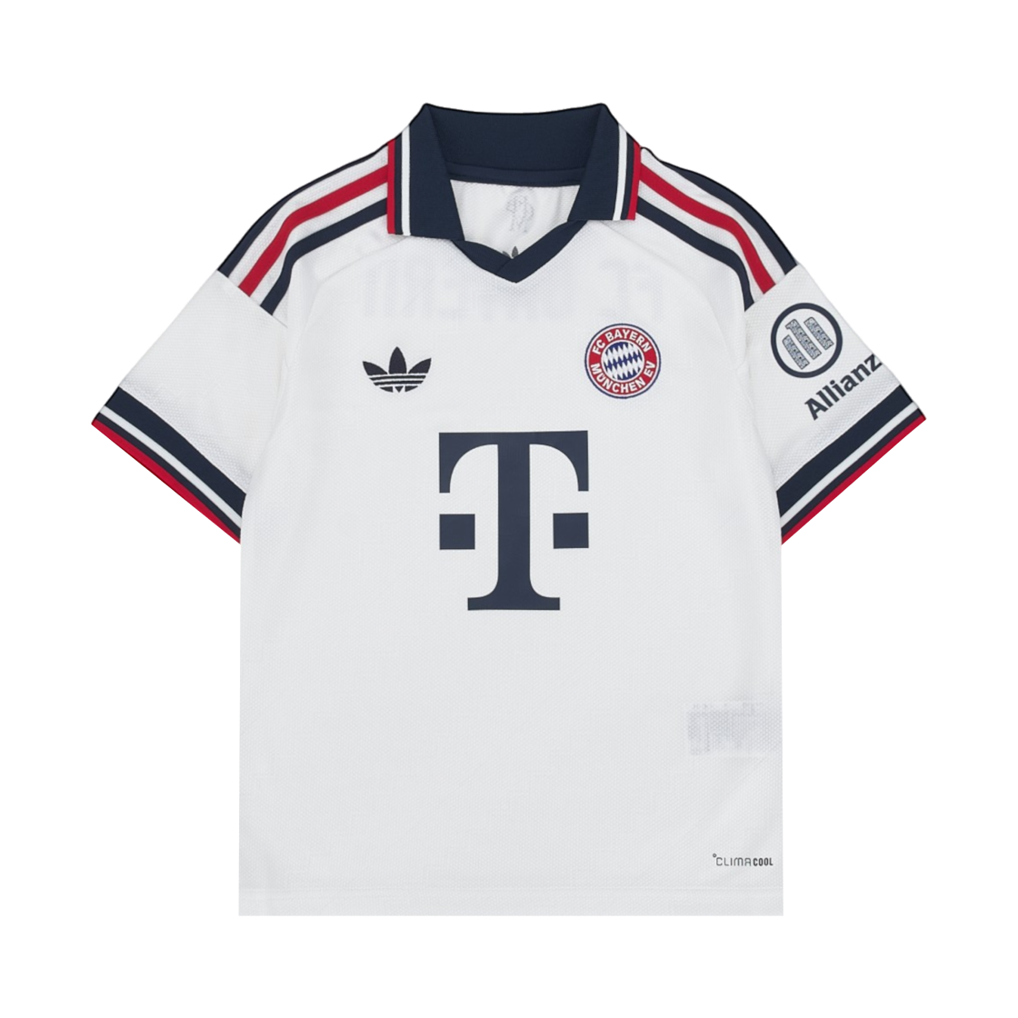 JZ3097 (Kids) Adidas FC Bayern Munchen 2026/27 Away Jersey White - KR Sizing (Non Marking Ver.)