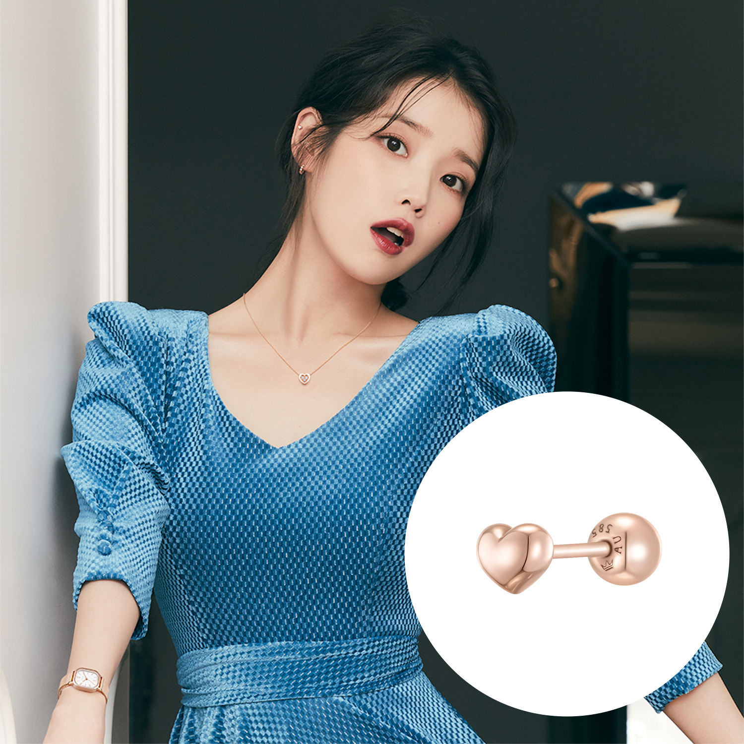 제이에스티나 J.Fenella 14K 싱글 피어싱 (JJJTE02BF071R4P00)(Jestina J.Fenella 14K 싱글 피어싱 (Jjjte02Bf071R4P00)) - 2