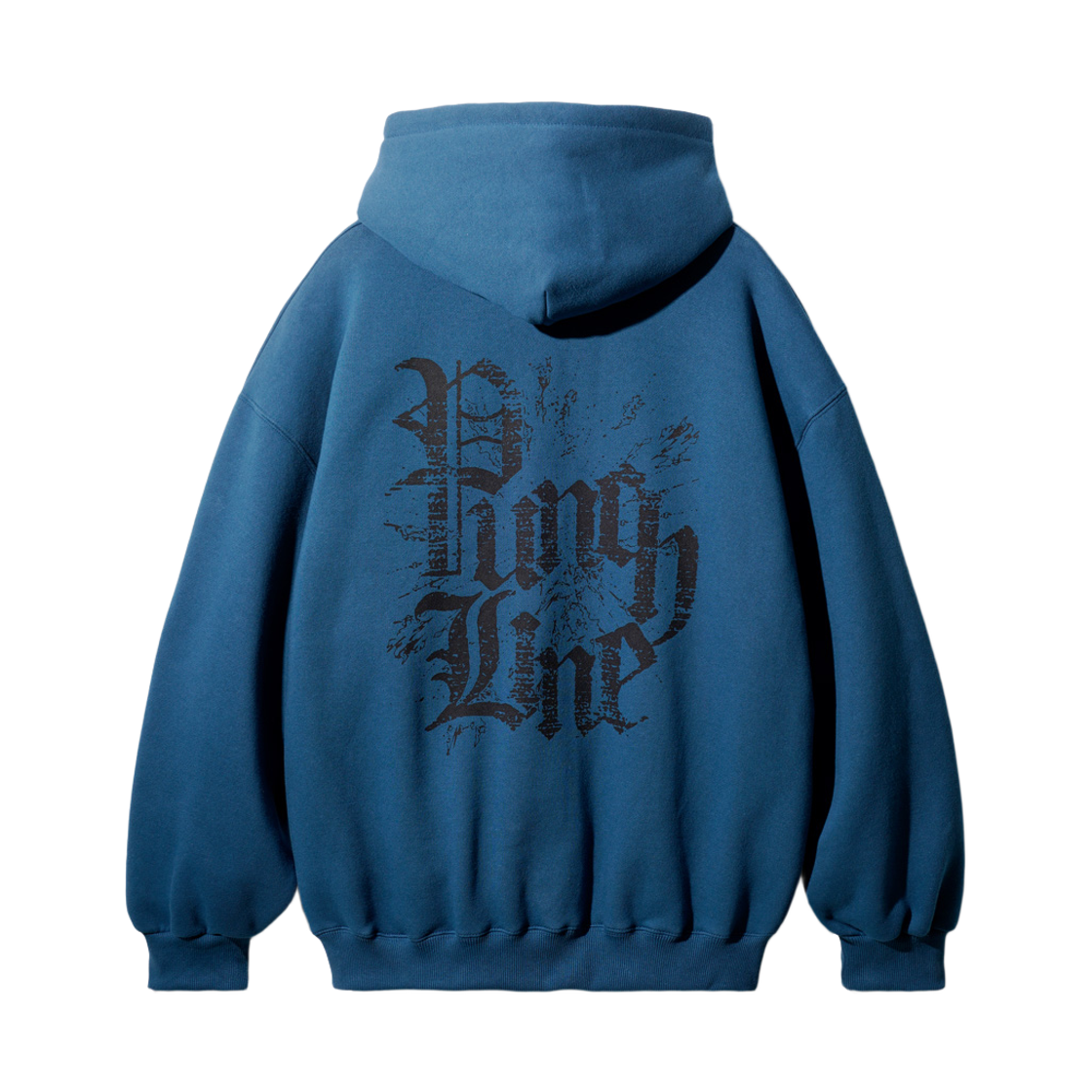 펀치라인 크랙 후드 틸블루 JJHD9176(PUNCHLINE Crack Hoodie Tealblue JJHD9176)