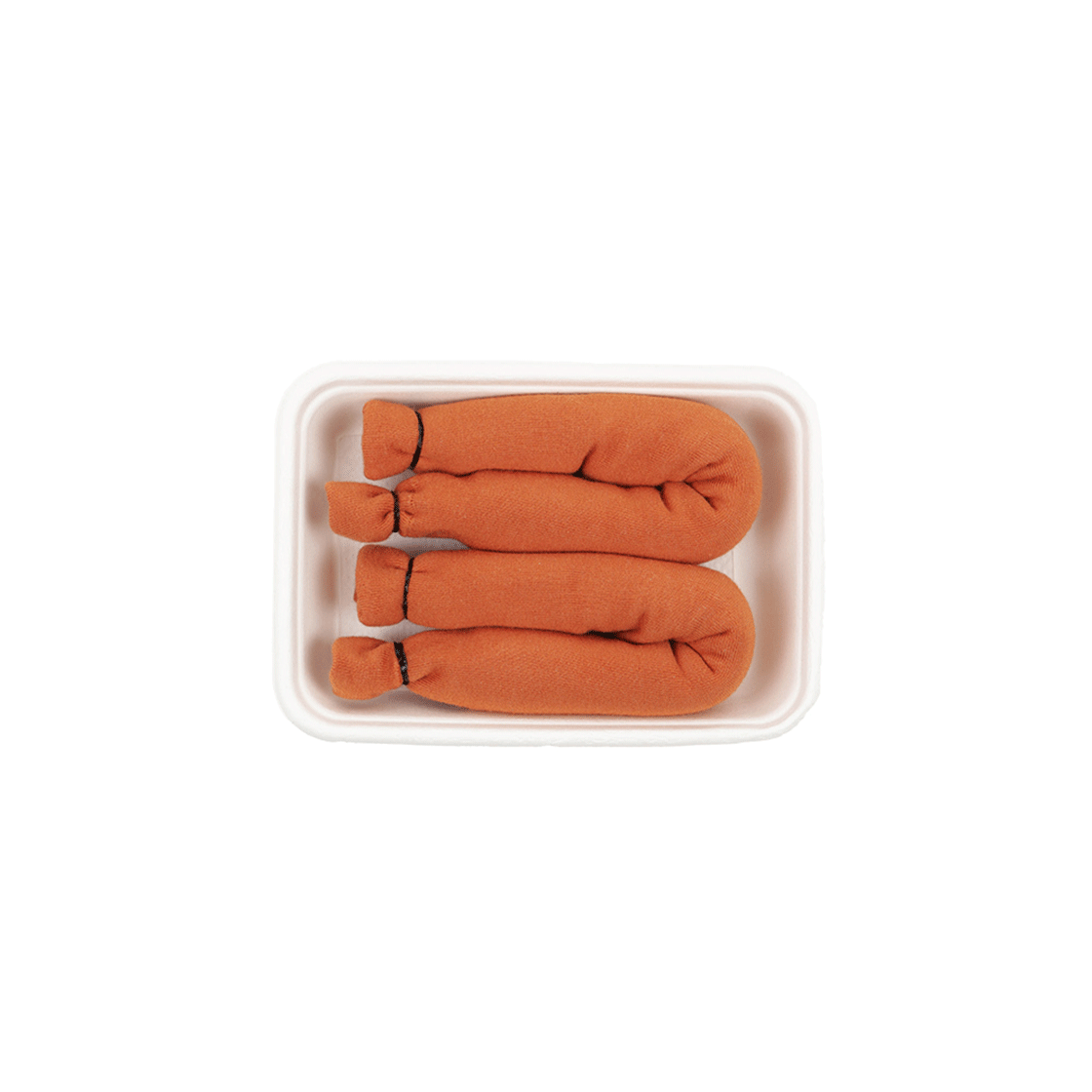 잇마이삭스 3D Vienna Sausage 비엔나 소시지 삭스 양말 (2 pairs)(Eat My Socks 3D Vienna Sausage (2 pairs)) - 4