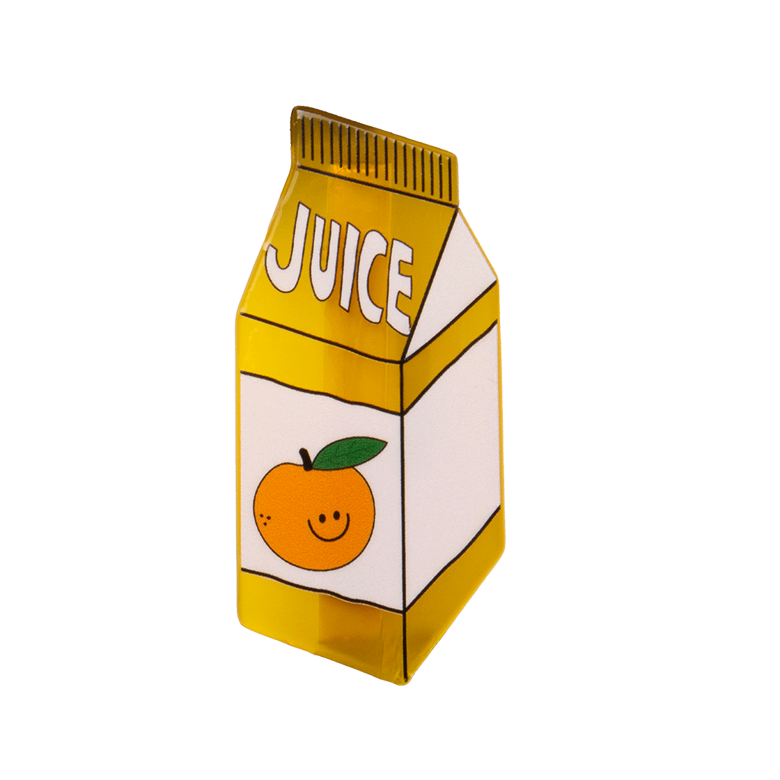 Orange Juice Hair Clips Eat My Socks Orange Juice Hair Clips