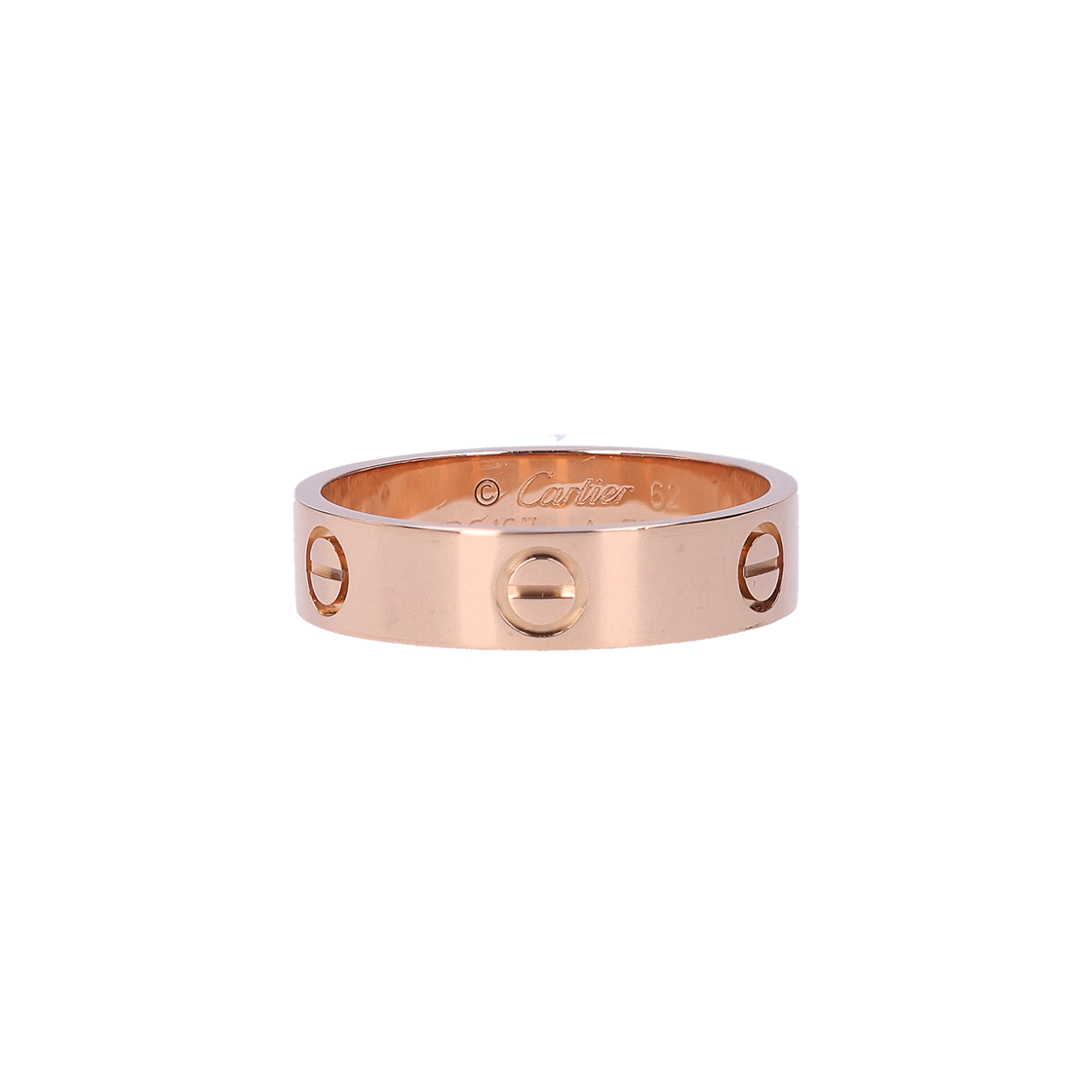 IT5V38V8NBIS Cartier Love Ring 18K Rose Gold