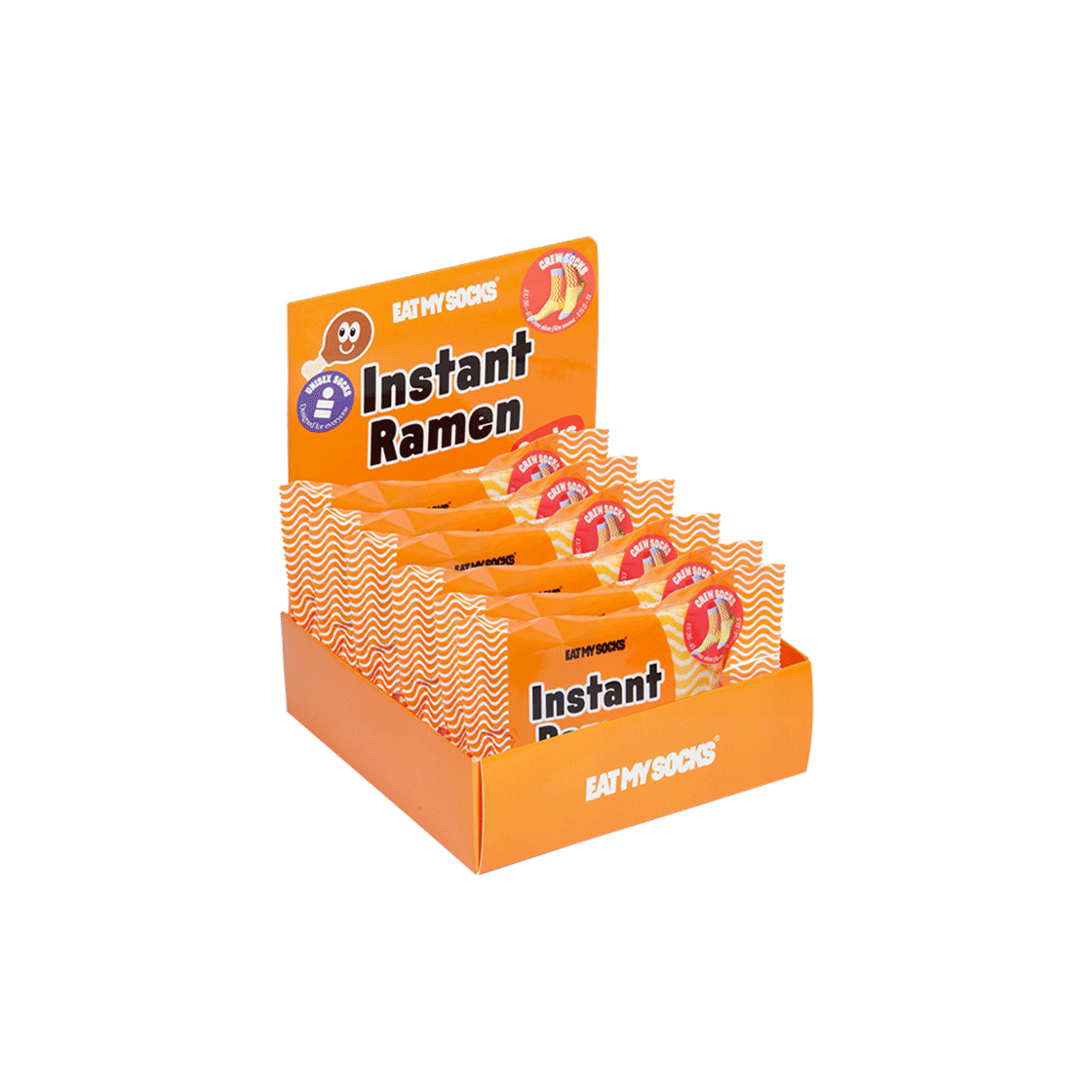 잇마이삭스 3D Instant Ramen Chicken 치킨 라멘 삭스 양말(Eat My Socks 3D Instant Ramen Chicken) - 3