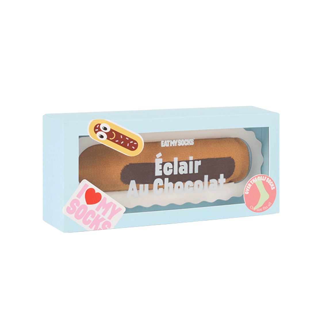 3D Eclair au chocolat Eat My Socks 3D Eclair au chocolat