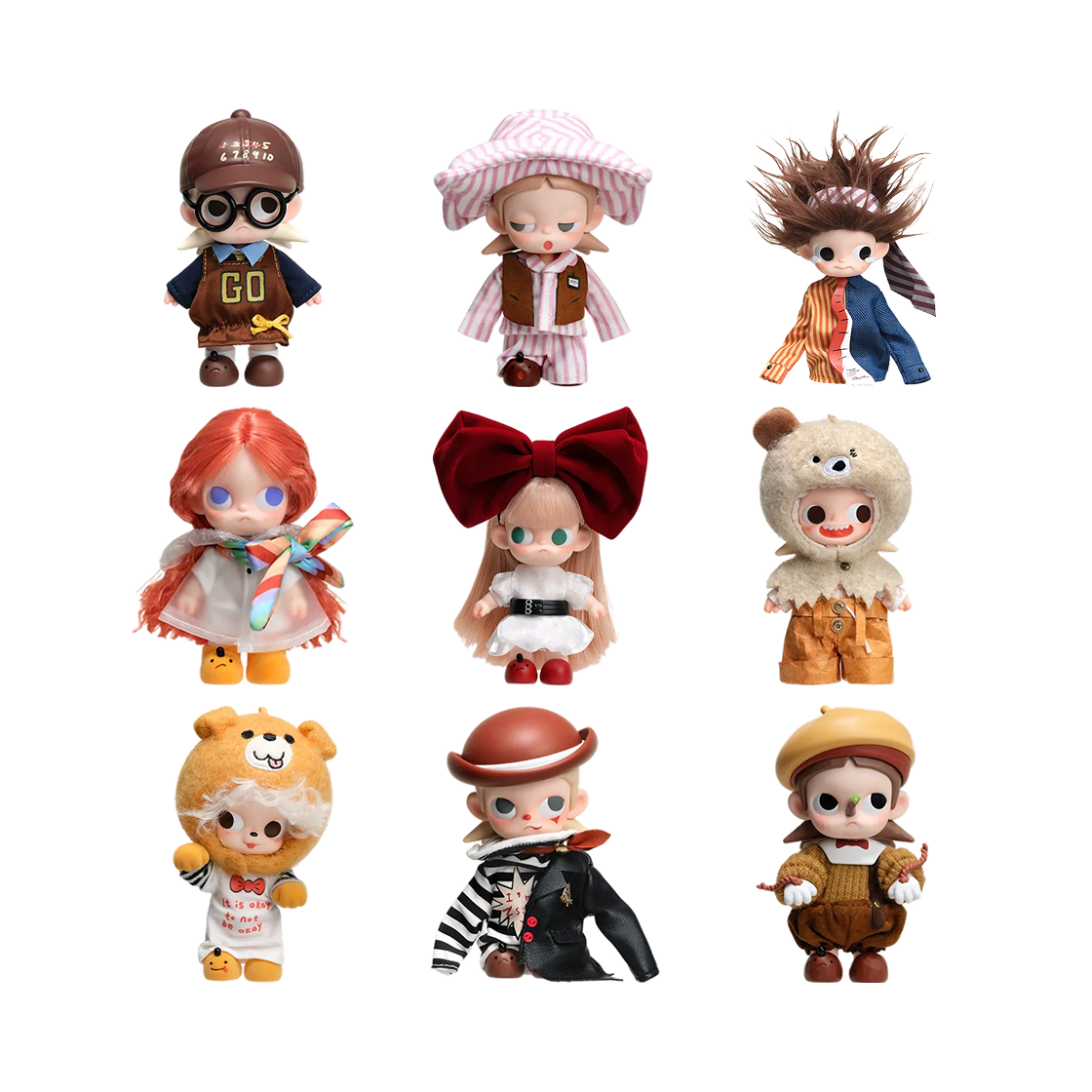팝마트 지거 인생 극장 시리즈 미니 BJD 미개봉 랜덤박스 (1개입)(Pop Mart Zsiga Life Is A Show Series Mini Action Figure Sealed Case (1 Blind Box)) - 2