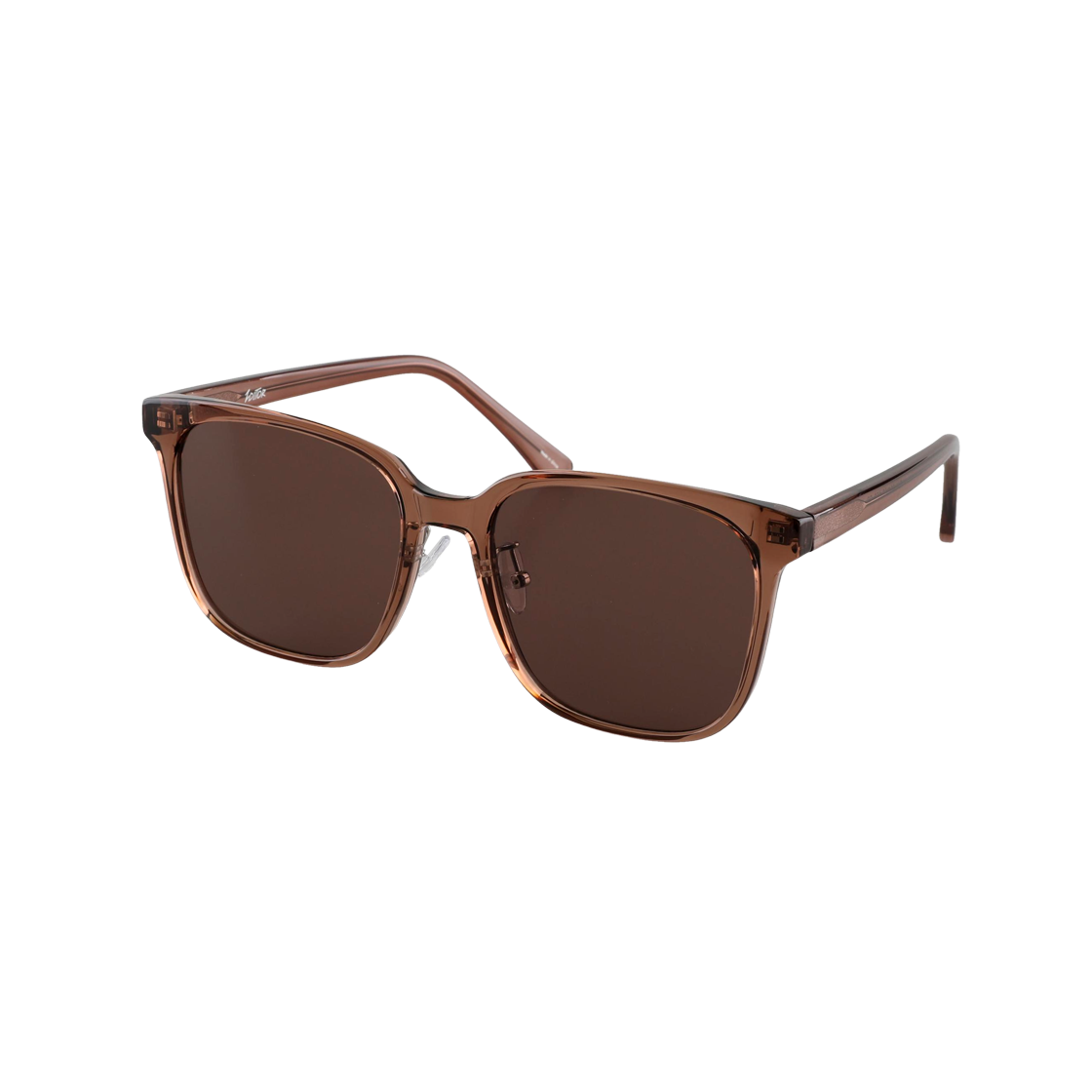 투디터 IEW 남자 여자 패션 사각 뿔테 빅사이즈 자외선차단 선글라스 C2 브라운(2DITOR IEW Men Women Fashion Square Horn-Rim Big Size UV Protection Sun Glass C2 Brown)