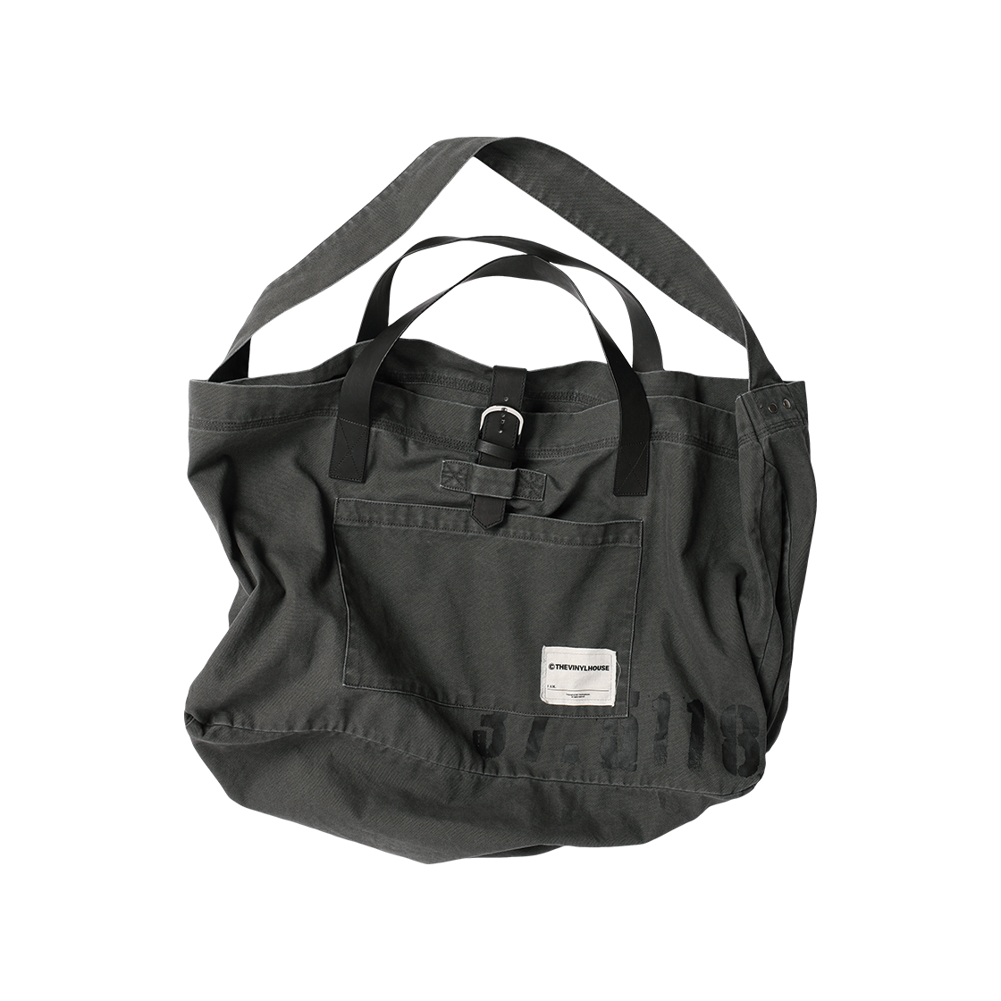 더바이닐하우스 새들 빅백 차콜(Thevinylhouse Saddle Big Bag Charcoal)
