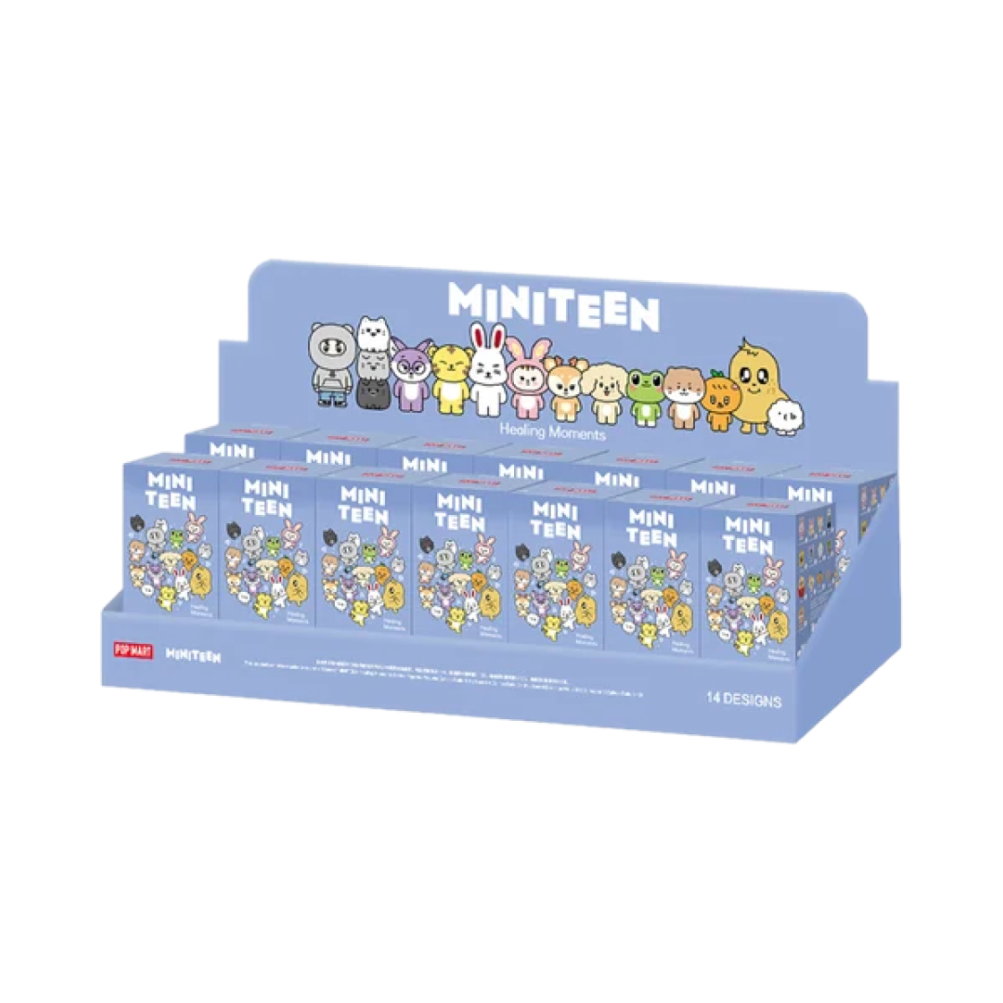 - Pop Mart Miniteen Healing Moments Series Figures Sealed Case (14 Blind Boxes)