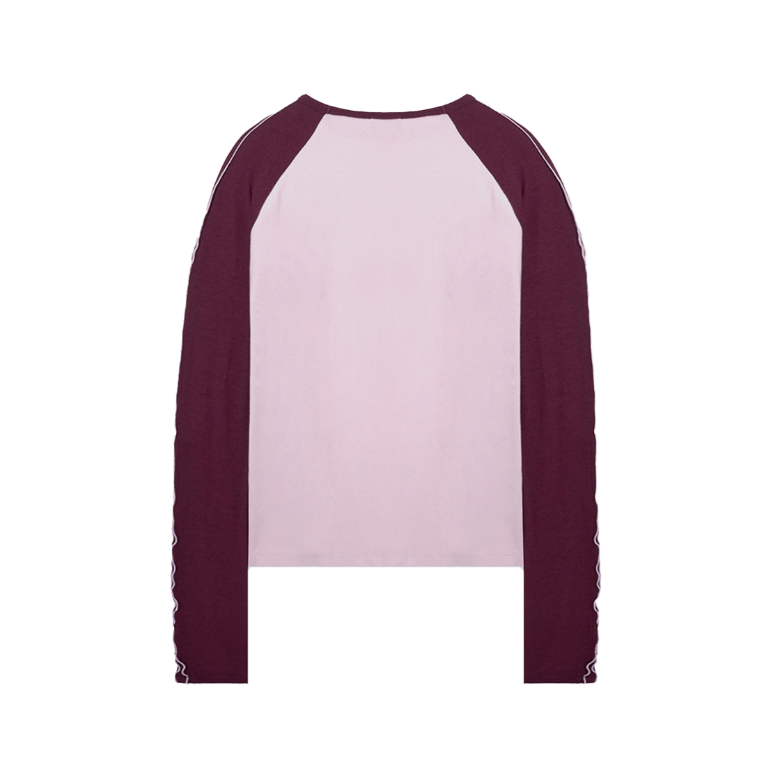 시메트릭 퍼센트 래글런 롱 슬리브 티셔츠 핑크(symmetric percent Raglan Long Sleeve TS Pink) - 2