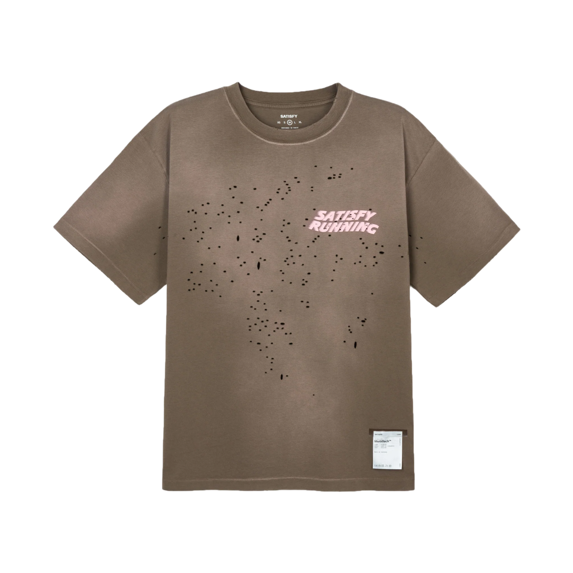 11006-981E8 Satisfy Mothtech T‑Shirt Sunbleached Rain Drum