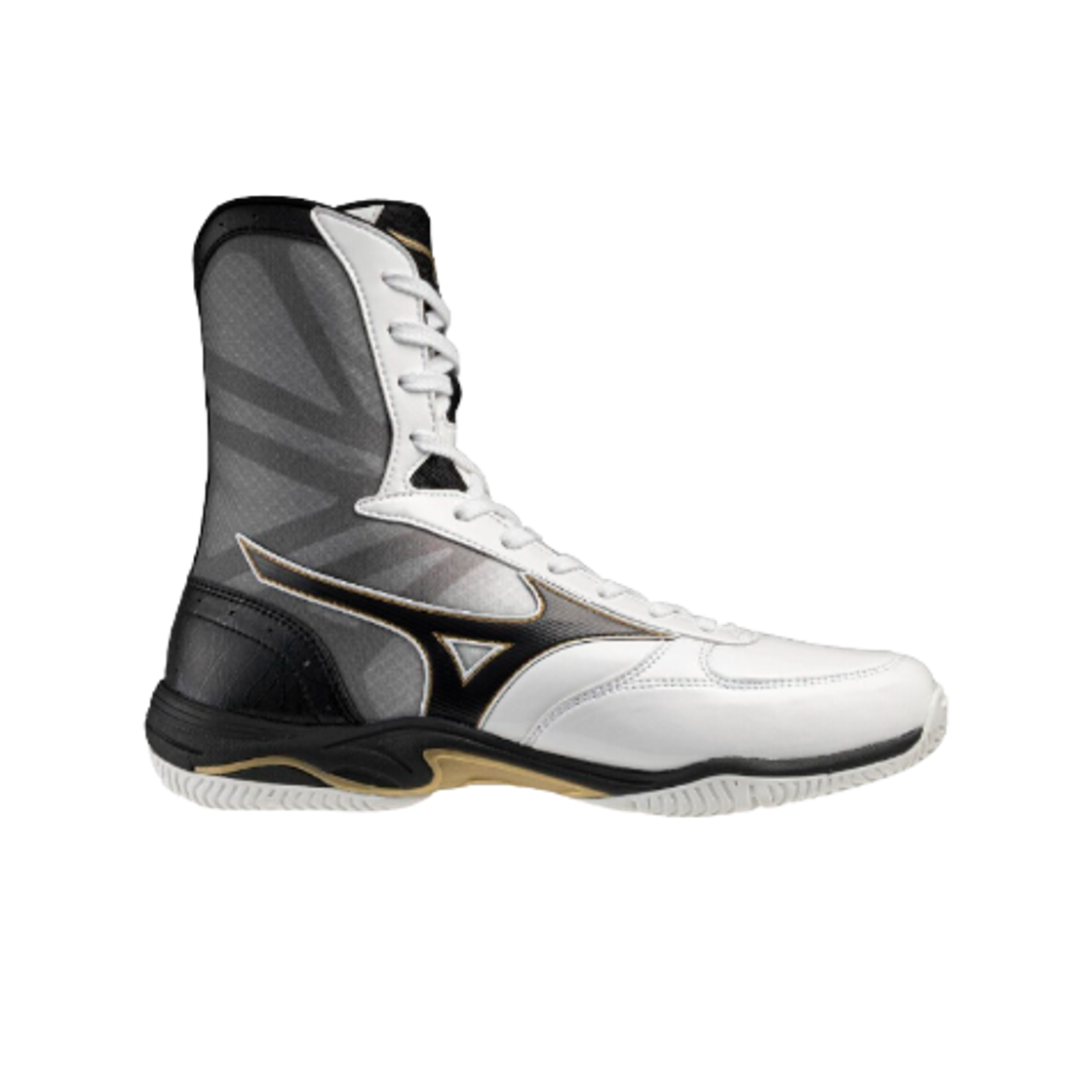 미즈노 복싱 웨이브 몬스터 화이트 블랙(Mizuno Boxing Wave Monster White Black)