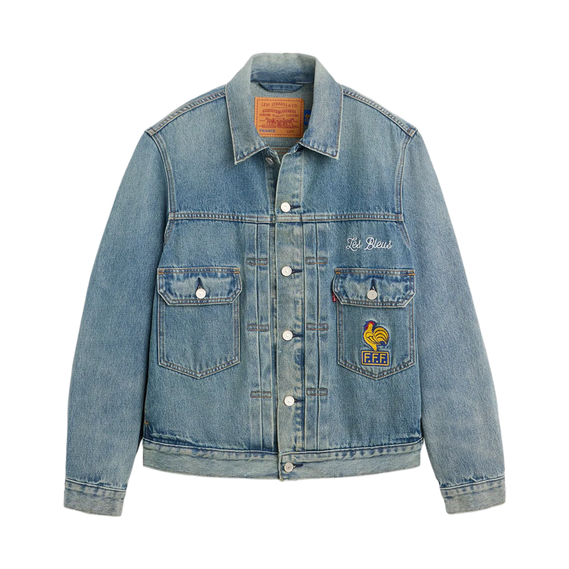 006GH0002 Levi’s France Football Type II Jacket Dark Indigo