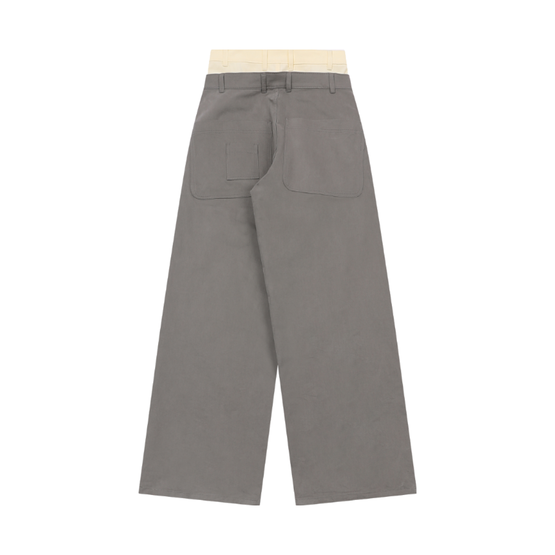 구미코 스위치 스커트 팬츠 옐로우&차콜(9umiko Switch Skirt Pants Yellow&Charcoal) - 2