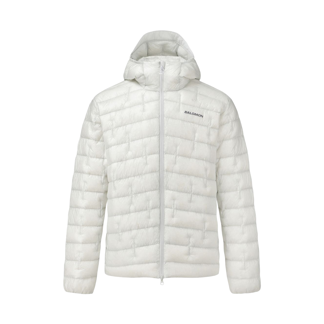 LD0392200 Salomon Butte Hooded Down Jacket White