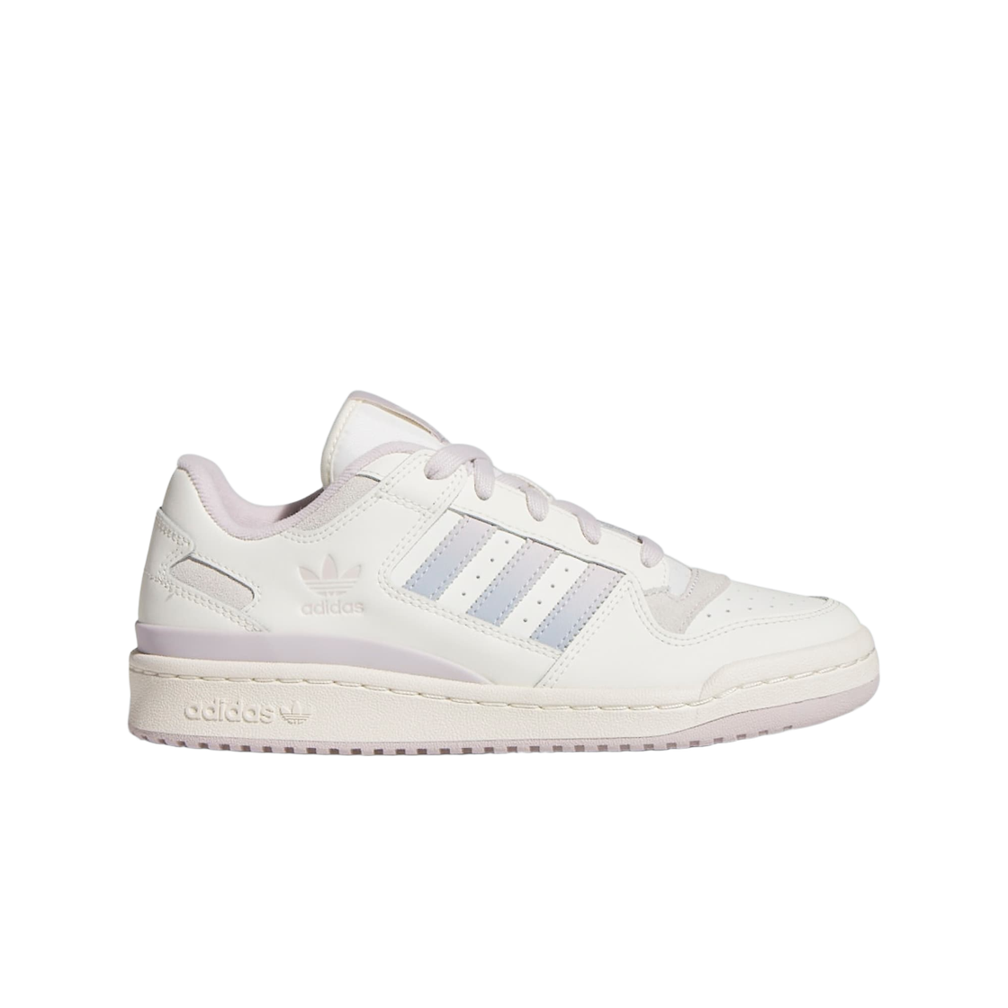 JP9023 (W) Adidas Forum Low CL Off White Ice Purple
