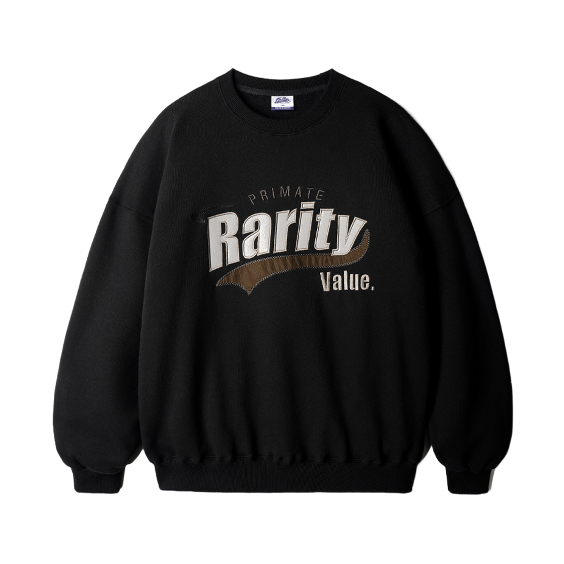 ISMT9204_black_29 PUNCHLINE Rarity Sweatshirt Black ISMT9204