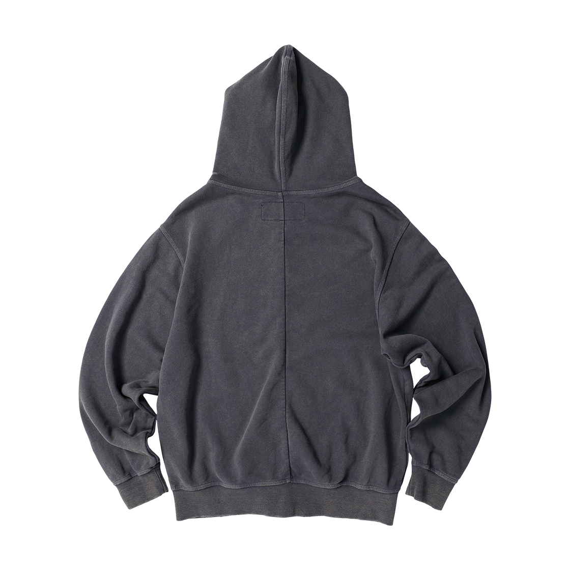 더바이닐하우스 버튼 워시드 후디 집업 퍼플(Thevinylhouse Button Washed Hoodie Zip-Up Purple) - 2