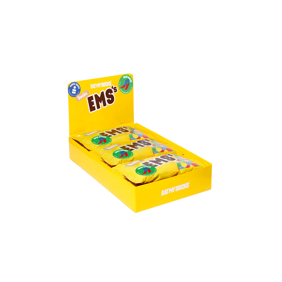 잇마이삭스 3D EMS`s 초콜릿 삭스 양말(Eat My Socks 3D EMS's) - 3