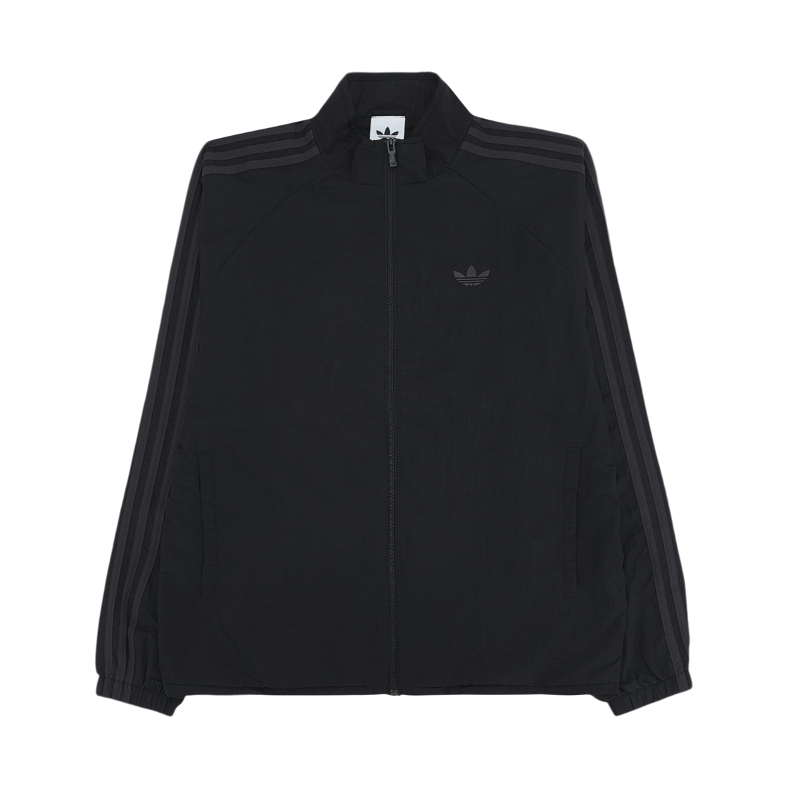 KW7391 Adidas 3-Stripes Wind Track Top Black - KR Sizing