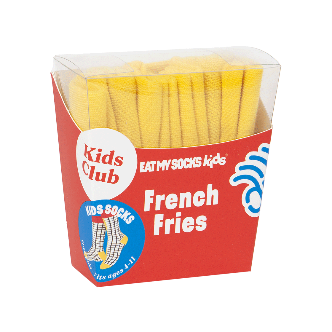 3D French Fries Kids Eat My Socks 3D French Fries Kids