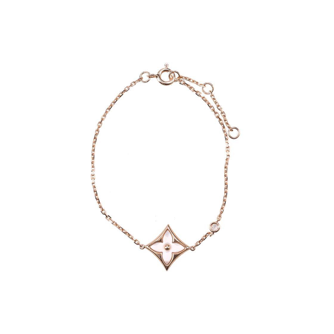ITO439GJNJFI Louis Vuitton Color Blossom BB Star Bracelet 18K Pink Gold White Mother of Pearl Diamond