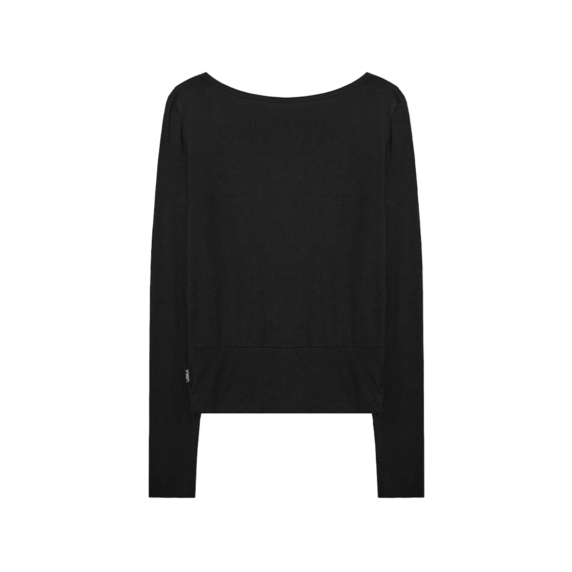시메트릭 퍼센트 페미닌 투웨이 롱 슬리브 블랙(symmetric percent Feminine 2-way Long Sleeve Black) - 2