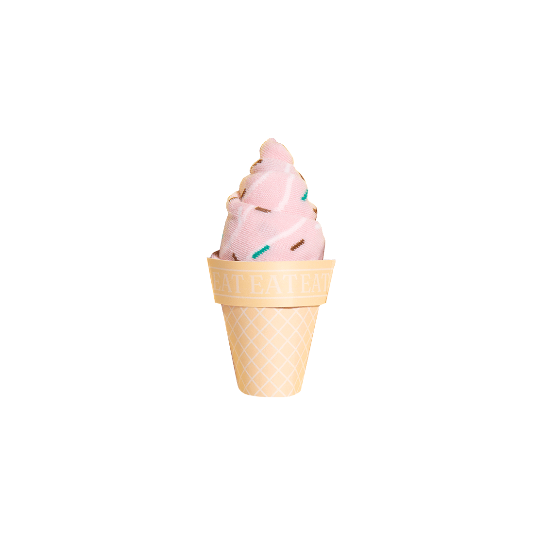잇마이삭스 3D Yummy Cone 아이스크림콘 키즈양말(Eat My Socks 3D Yummy Cone Kids) - 3