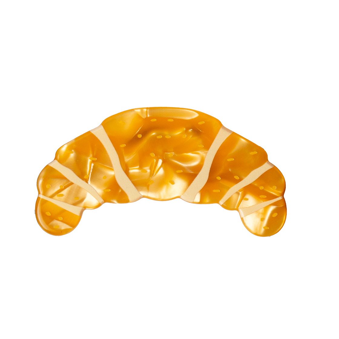 Croissant Hair Clips Eat My Socks Croissant Hair Clips