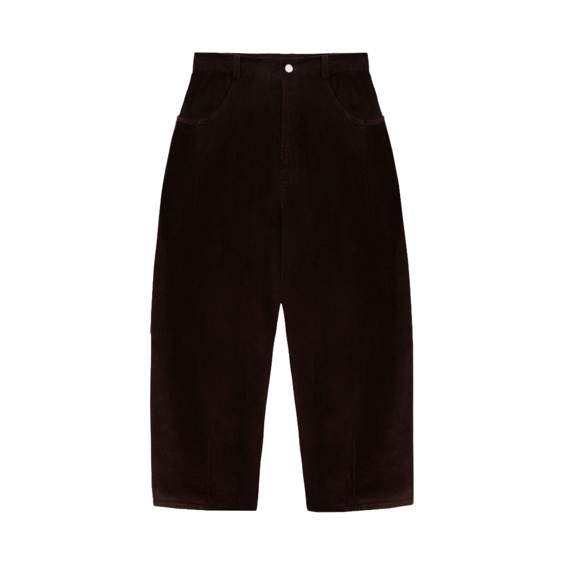 KW6DPALCD09BR Cordera Women Corduroy Baggy Pants Brown - 26FW