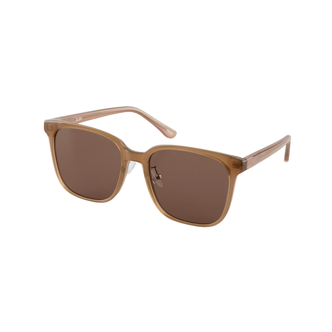 VIEW C4 2DITOR IEW Men Women Fashion Square Horn-Rim Big Size UV Protection Sun Glass C4 Beige