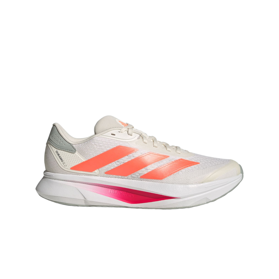JQ0607 Adidas Duramo SL 2 Off White Lucid Orange