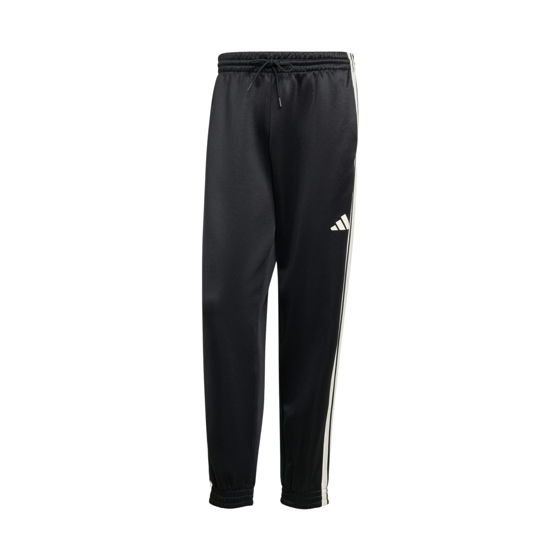JN1822 Adidas Stadium Track Pants Black Off White - KR Sizing
