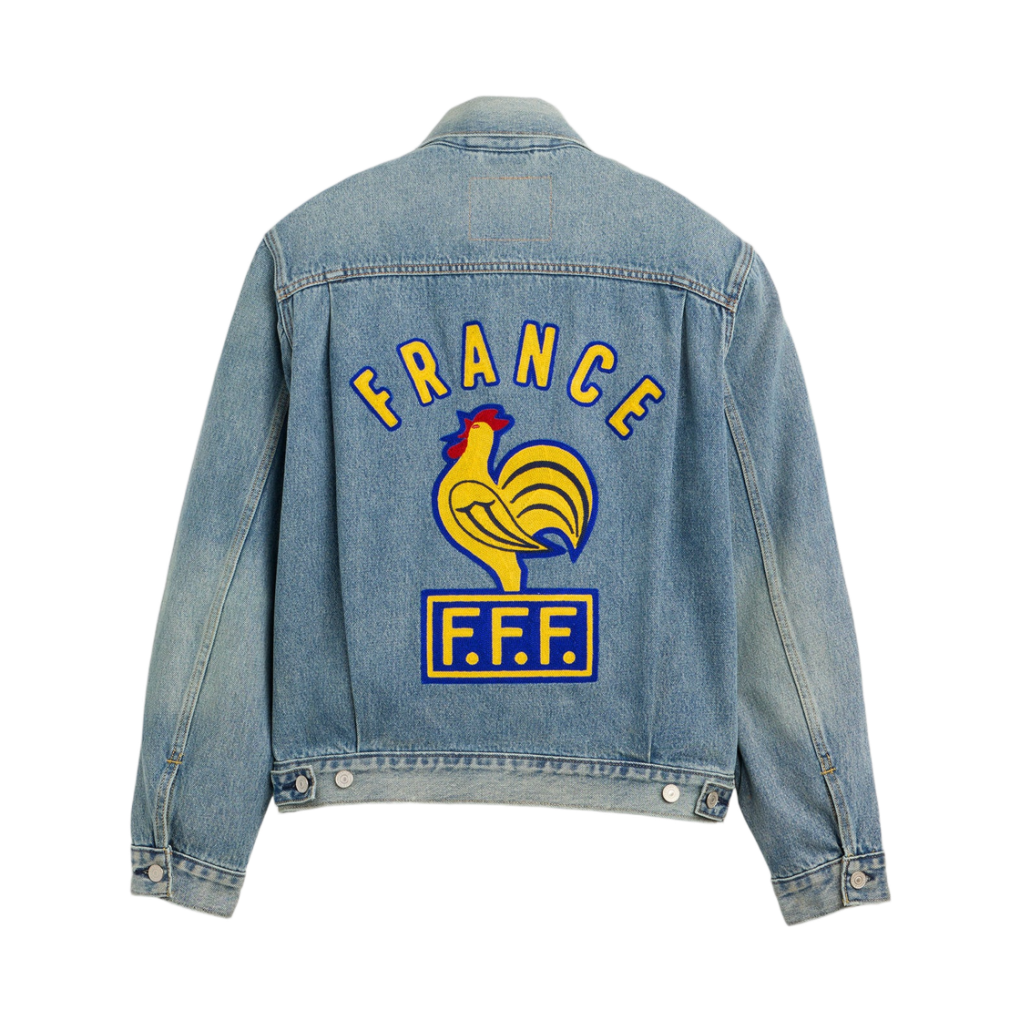 리바이스 프랑스 풋볼 타입 2 자켓 다크 인디고(Levi’s France Football Type II Jacket Dark Indigo) - 2