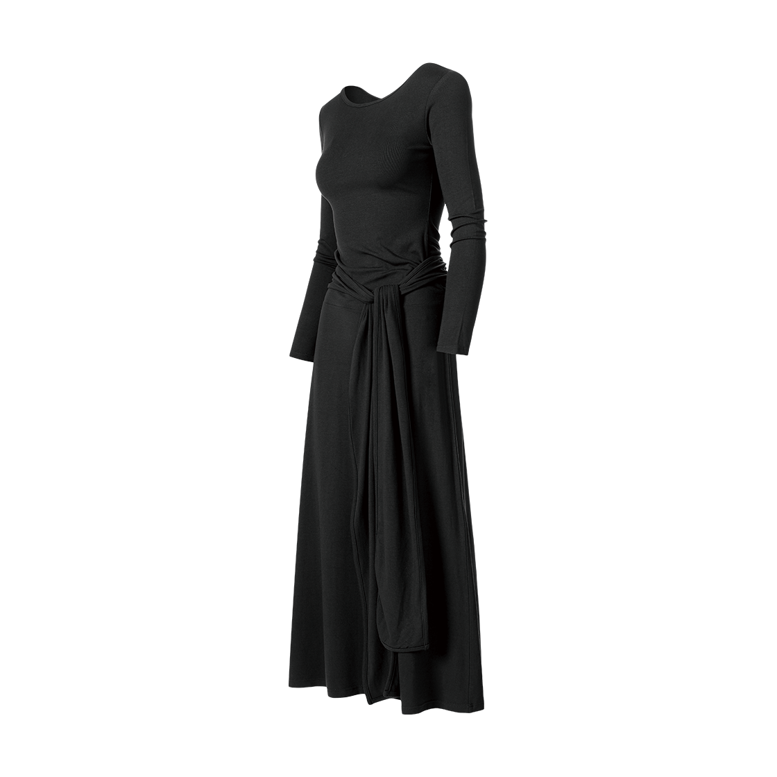 더바이닐하우스 드레이프 맥시 원피스(W) 차콜(Thevinylhouse Draped Maxi One-Piece(W) Charcoal) - 2