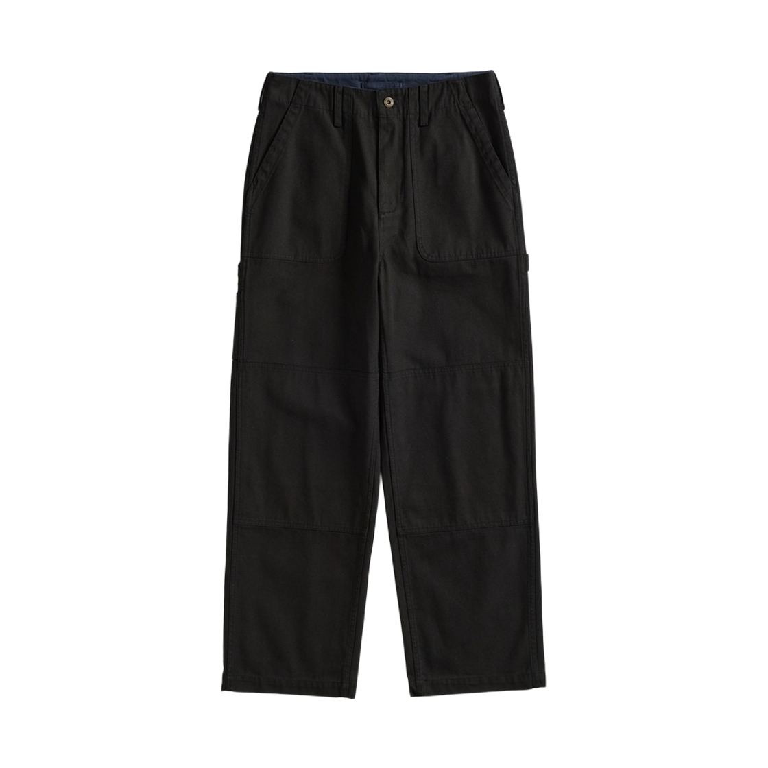 GW26CPT01-BK Guernsey Woollens Broken Twill Carpenter Pants Black