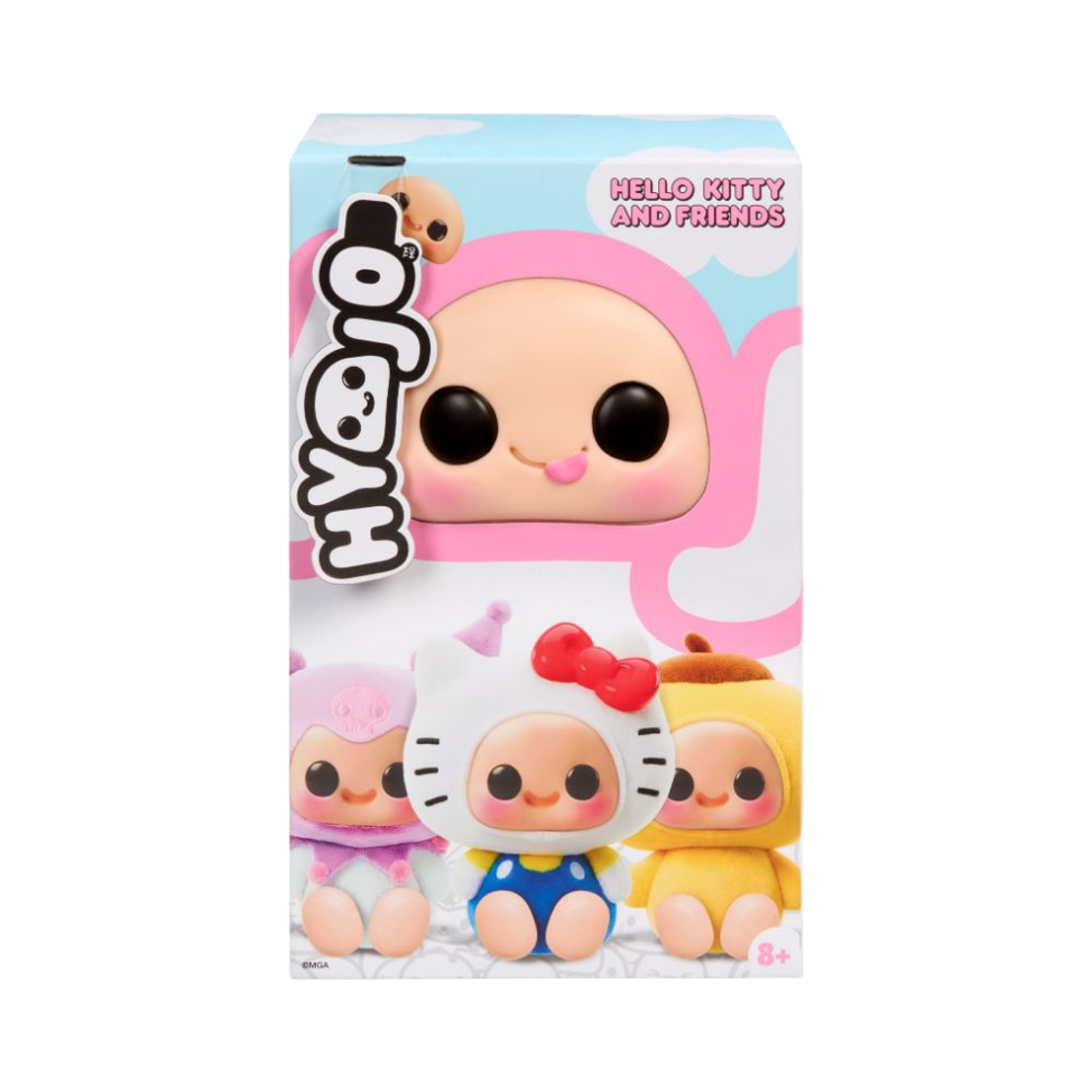 효조 S3 산리오 A 헬로키티 쿠로미 폼폼푸(Hyojo Hello Kitty® and Friends Series Blind Box Squishy Collectible Hello Kitty® Kuromi™ Pompompurin™) - 2