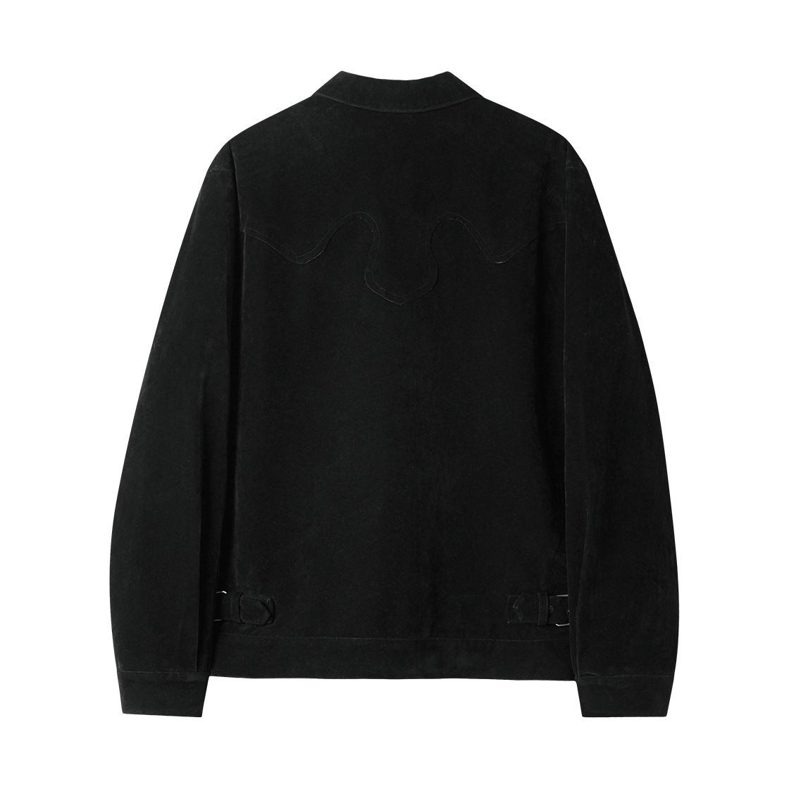 더바이닐하우스 스터드 스웨이드 재킷 블랙(Thevinylhouse Studded Suede Jacket Black) - 2