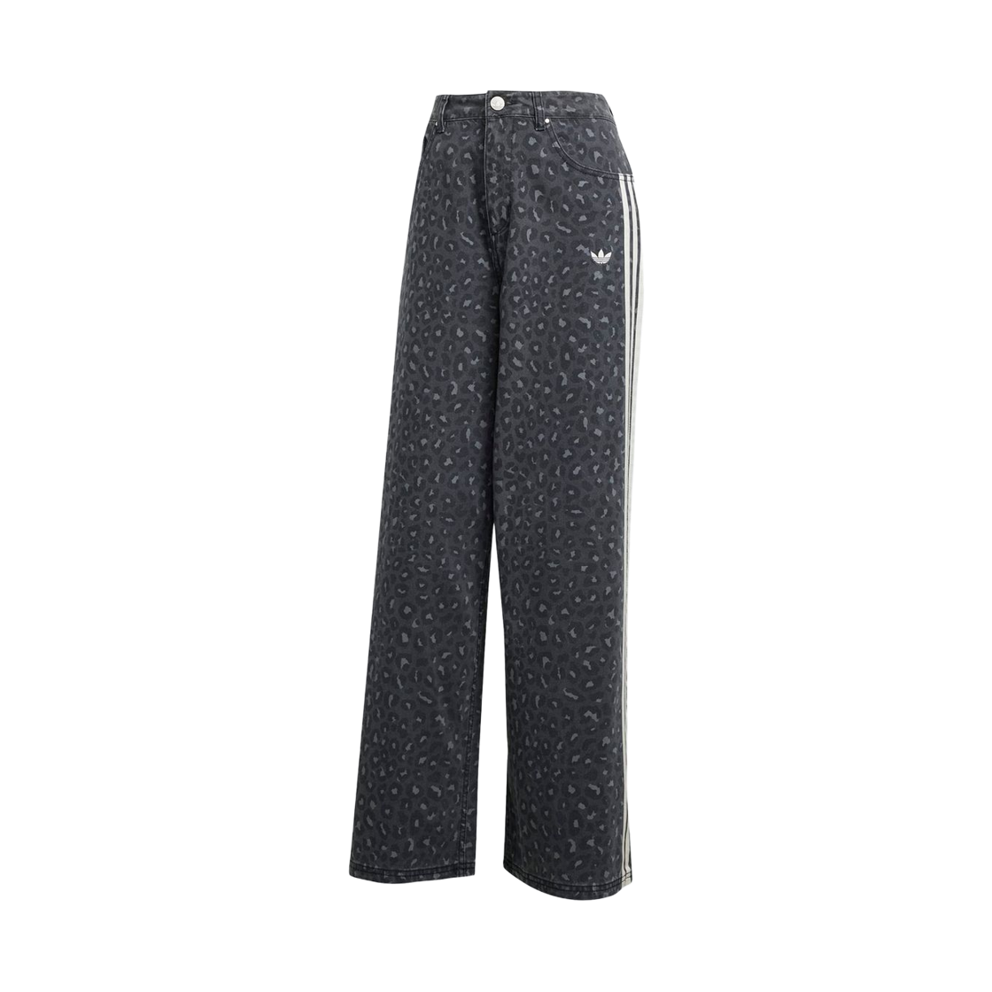 KA2679 (W) Adidas Originals Denim Loose Pants Multicolor Carbon - KR Sizing