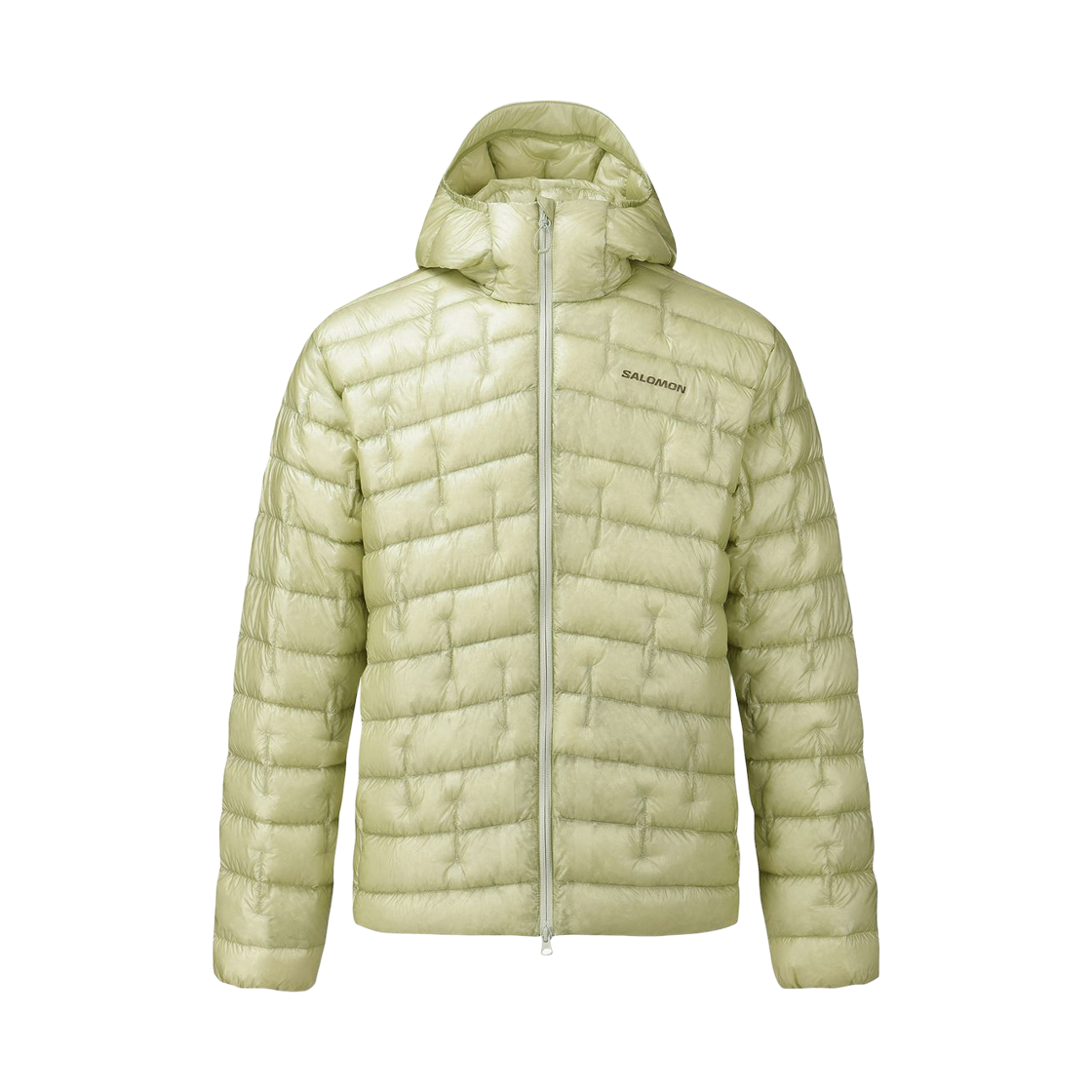 LD0380000 Salomon Butte Hooded Down Jacket Light Green