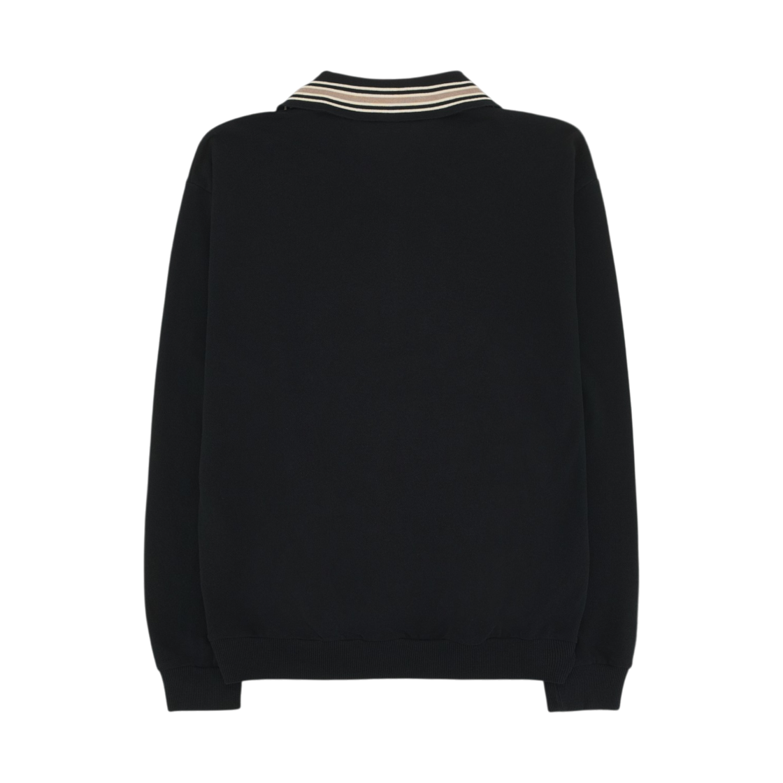 캐피탈 피케 랑글 컬러 레트로 폴로 블랙(Kapital Pique Langle Color Retro Polo Black) - 2