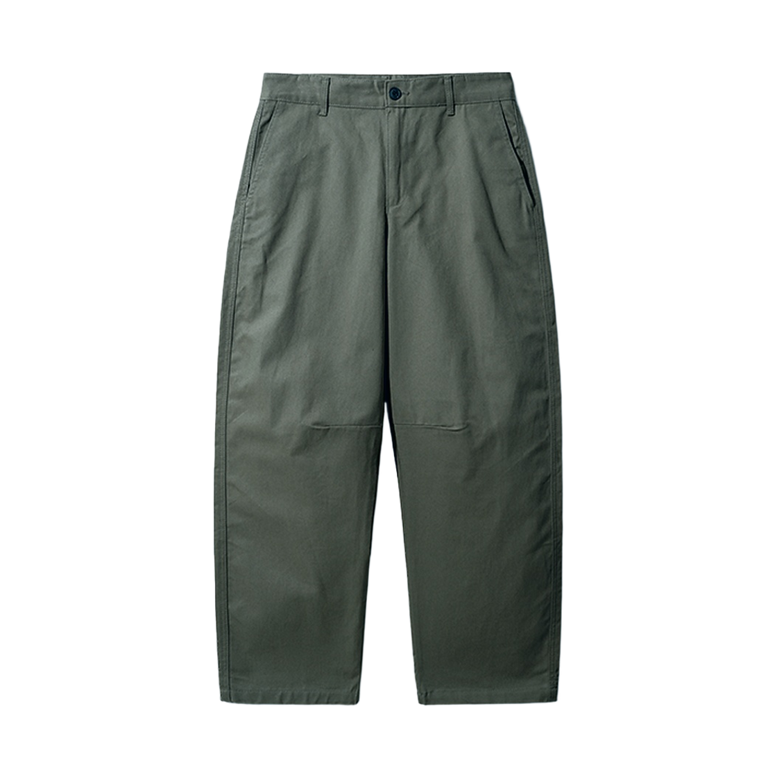 ISLP9182_khaki_293 PUNCHLINE Candor Two Tuck Chino Pants Khaki ISLP9182