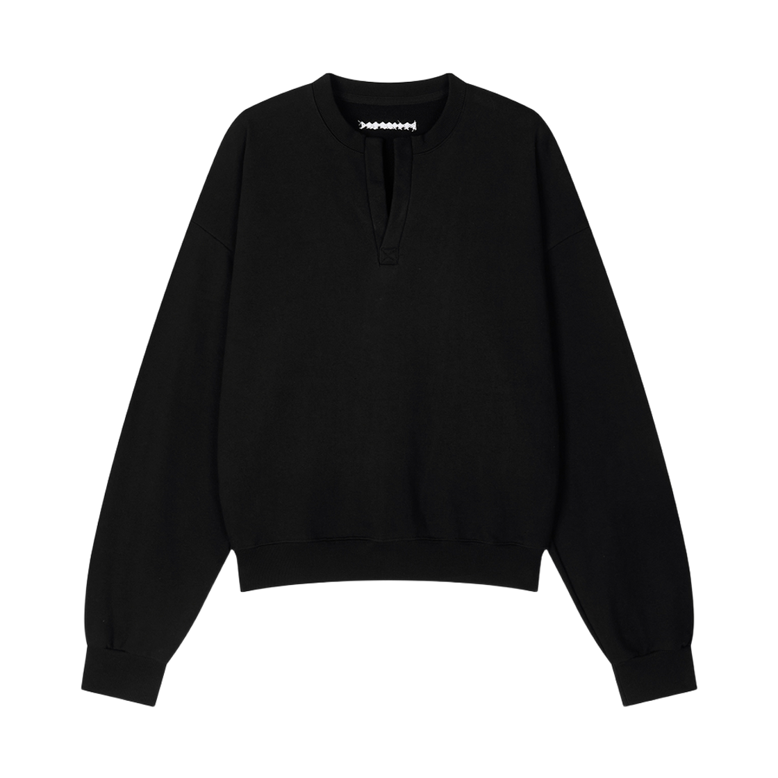 준느 T27 스웨트 맨투맨 블랙(Junne T27 Sweat Black) - 1