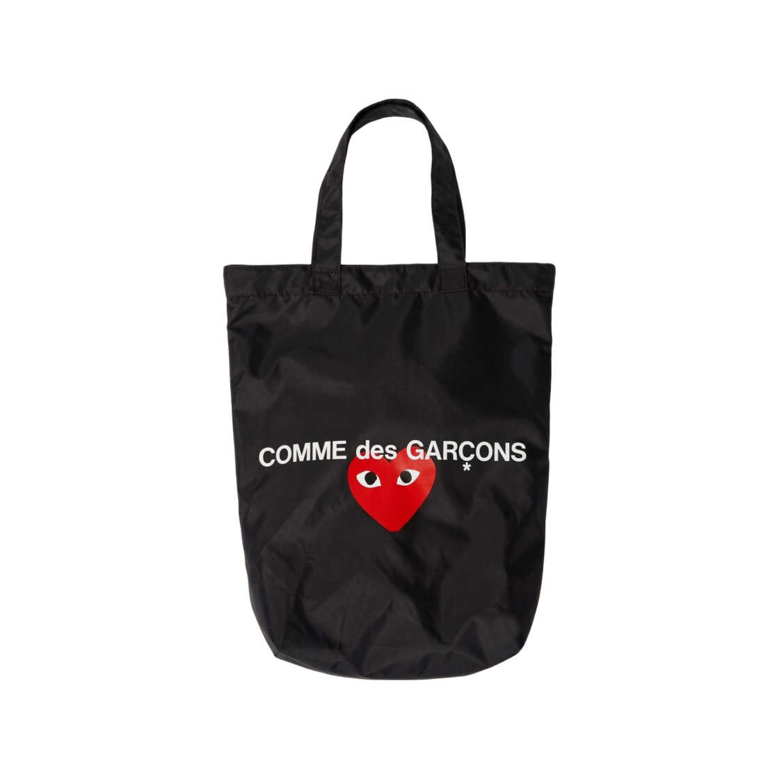 - Play Comme des Garcons Nylon Tote Bag Black